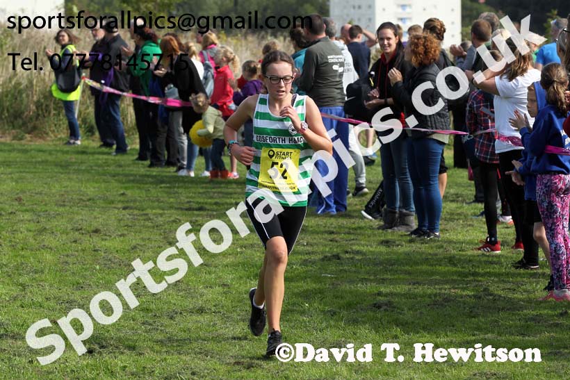 Boys and girls under-13s 2019 Sunderland Harriers Open Cross Country. Photo:  David T. Hewitson/Sports for All Pics